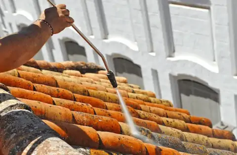 Nettoyage de toitures - Entrange